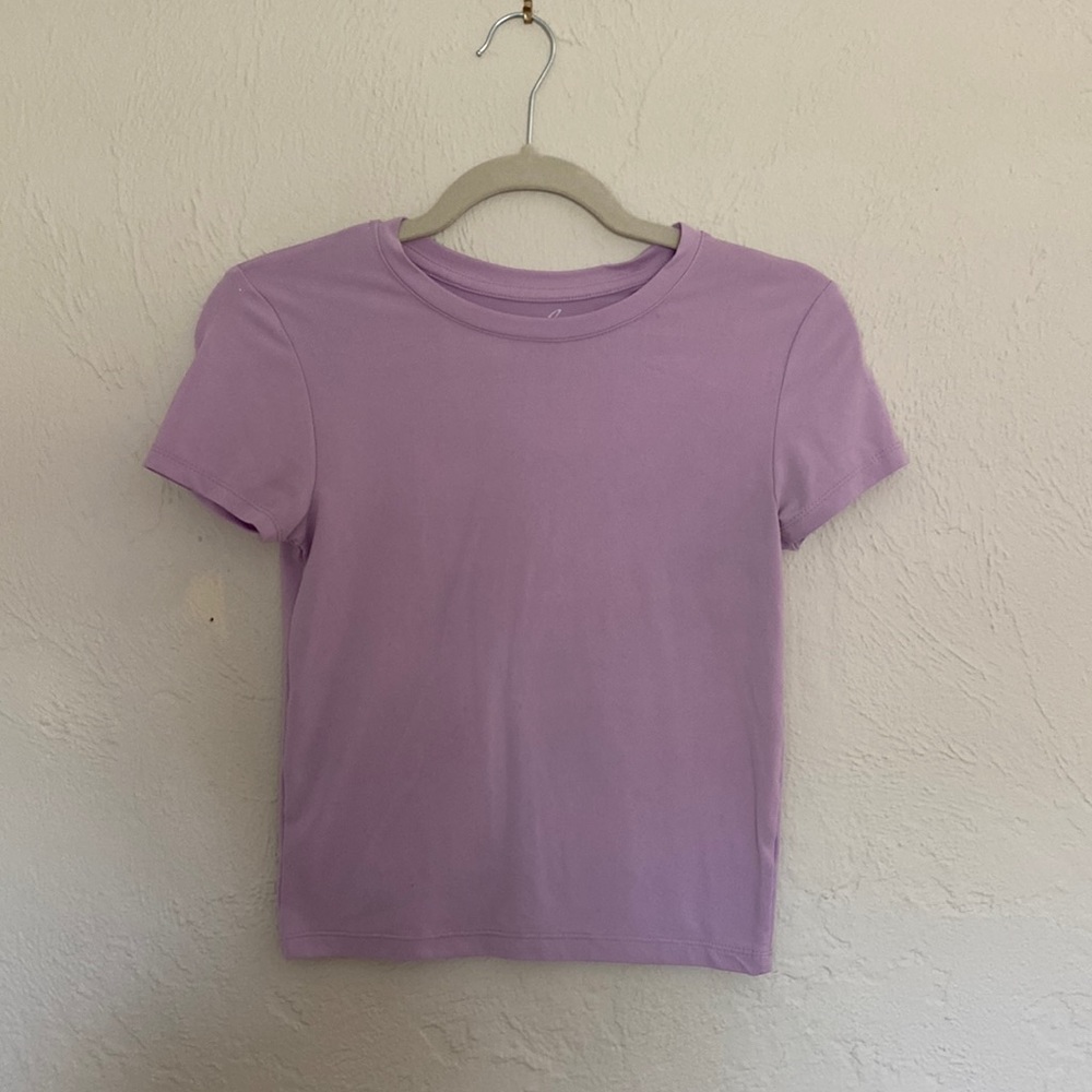 Fitted Crop Tee